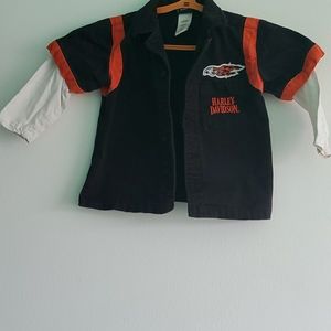 Authentic, Toddler Harley Davidson Shirt